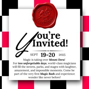 Mount Dora Magic Bash-September 2025